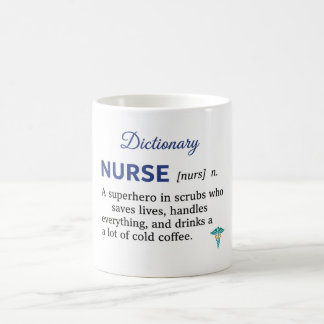 Funny Nurse Definition Gift  Coffee Mug