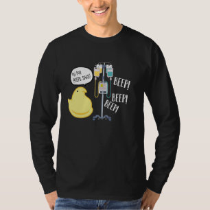 Funny Nurse Easter, IV Pump, Med Surg ICU Peds Pic T-Shirt