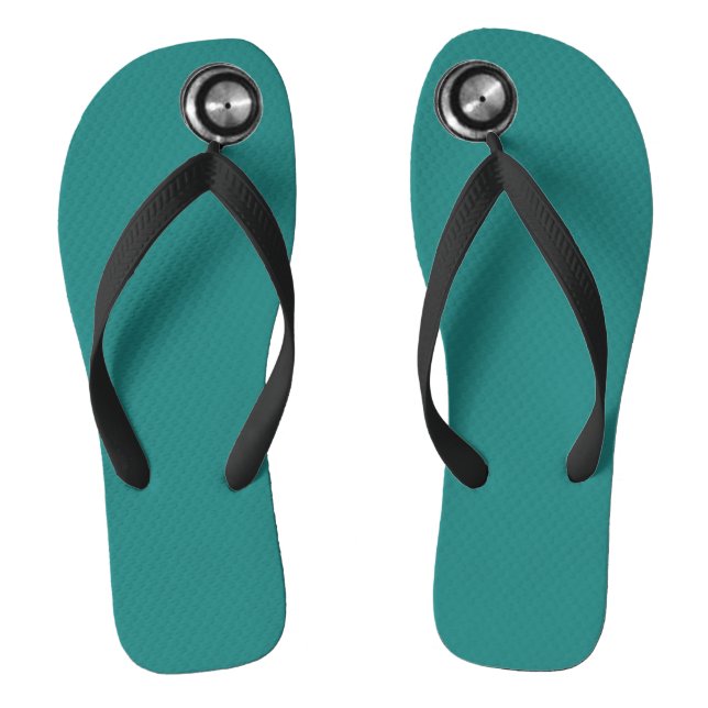 Funny Nurse Flip Flops (Footbed)