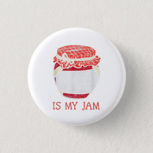 Funny Nurse Gifts for Women Cute Nursing Is My Jam 3 Cm Round Badge