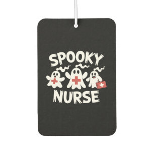 Funny Nurse Halloween Car Air Freshener