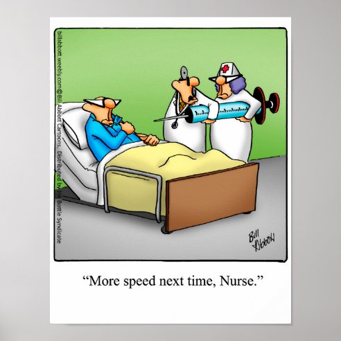 Funny Nurse Posters & Prints | Zazzle UK