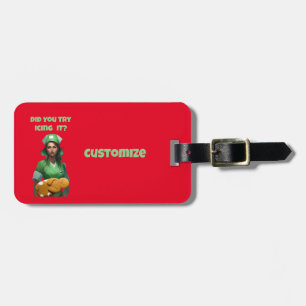 Funny Nurse Icing It Thunder_Cove Luggage Tag