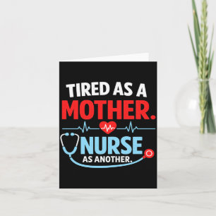 Funny Nurse Mothers Day Card