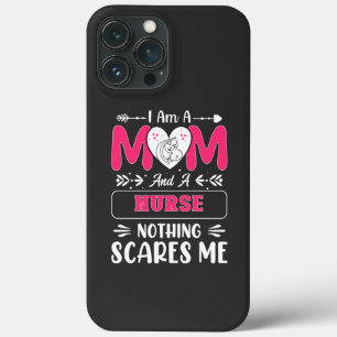 Funny Nurse Mum, Nurse Mum funny quotes iPhone 13 Pro Max Case