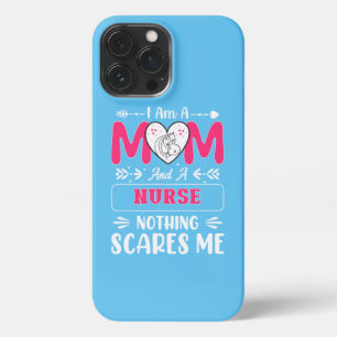 Funny Nurse Mum, Nurse Mum funny quotes iPhone 13 Pro Max Case