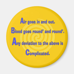 Funny Nurse or Respiratory Therapy Gifts Magnet