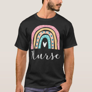 Funny Nurse Rainbow Gifts Nursing T-Shirt