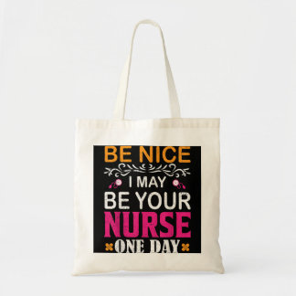 Funny Nurse Saying Future Registered Nurse RN BSN  Tote Bag