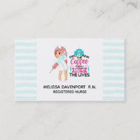 Funny Nurse Saying with Big Hypodermic Needle