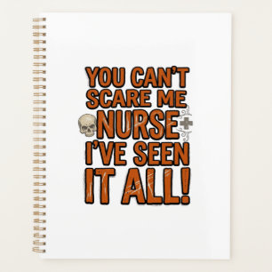 Funny Nurse Seen It All Vintage Halloween Design_1 Planner