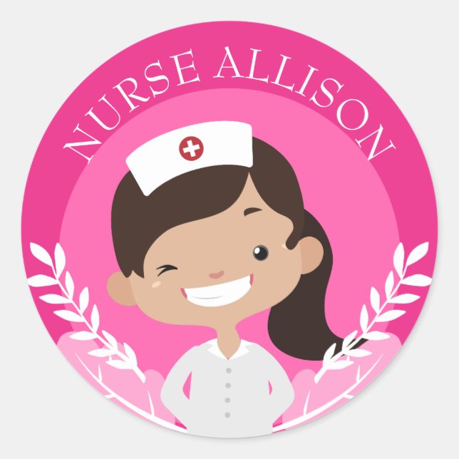 Funny Nurse Sticker | nurse appreciation (Front)