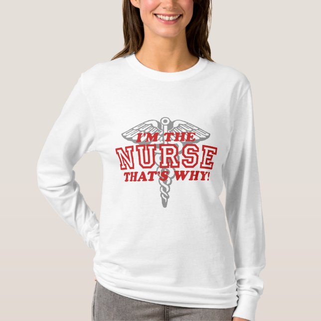 Funny Nurse T-Shirt (Front)