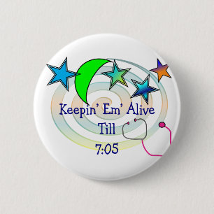 Funny Nurse T-Shirts and Gifts 6 Cm Round Badge