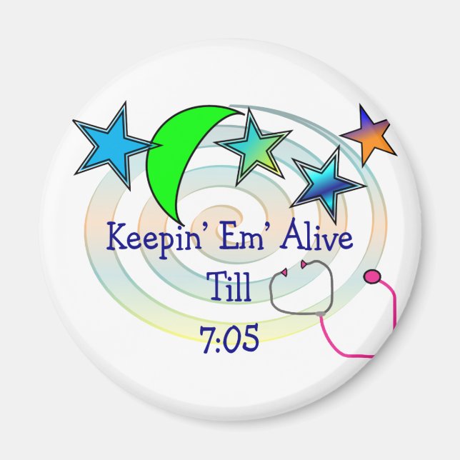 Funny Nurse T-Shirts and Gifts Magnet (Front)