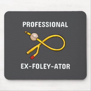 Funny Nurse Urology Crew T- Catheter Joke Student  Mouse Mat