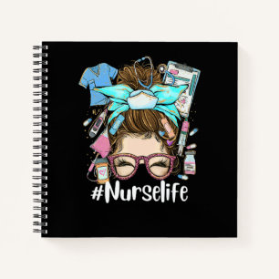 Funny NurseLife Nurse 1 Notebook
