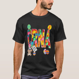 Funny Nurses S Easter Eggs Wishing Bunny T-Shirt
