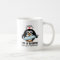 Funny nursing quote mug with cute penguin nurse