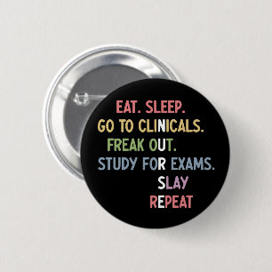 Funny Nursing School student Future Nurse Gifts 6 Cm Round Badge