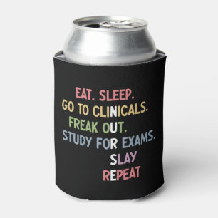 Funny Nursing School student Future Nurse Gifts Can Cooler