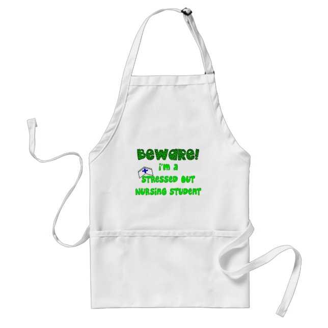 Funny Nursing Student T-Shirts and Gifts Standard Apron (Front)