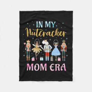 Funny Nutcracker Christmas Quote In My Nutcracker Fleece Blanket