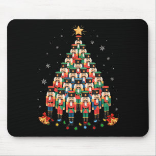 Funny Nutcracker Christmas Tree Xmas Men Women Kid Mouse Mat