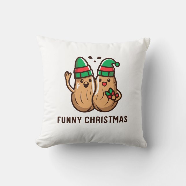 funny nuts cushion (Front)