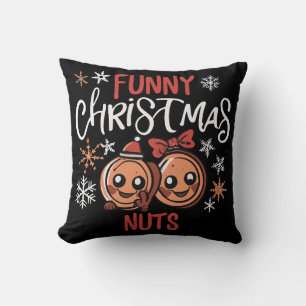 funny nuts cushion