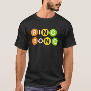 Funny NYC Subway Bing Bong Rally T Shirt