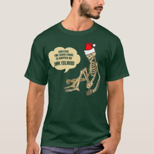 Funny Oak Island Treasure Hunters Skeleton Gifts T-Shirt