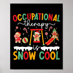 Funny Occupational Therapy Christmas Occupational  Poster