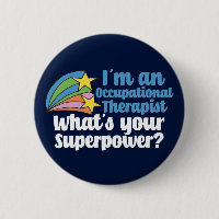 Funny Occupational Therapy Superhero OT