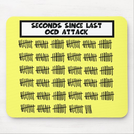 Image of Funny OCD Mouse Mat