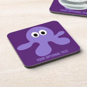 Funny Octopus custom coasters