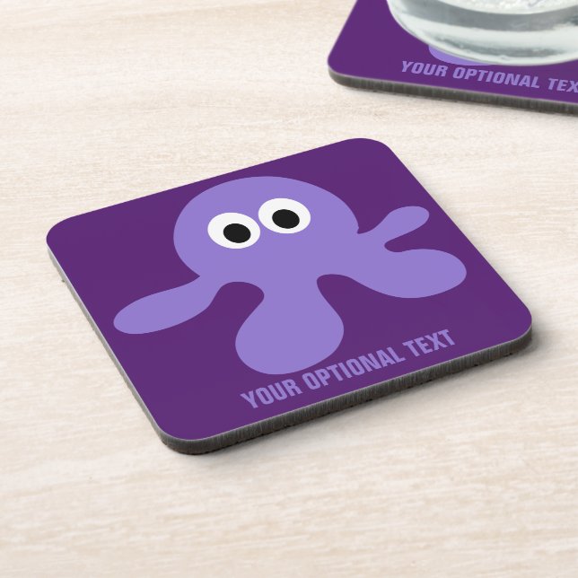 Funny Octopus custom coasters (Left Side)