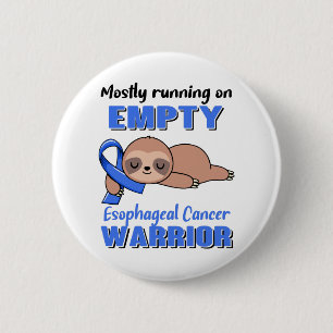 Funny Oesophageal Cancer Awareness Gifts 6 Cm Round Badge