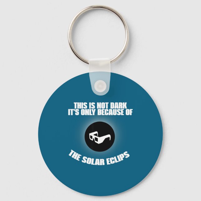 Funny Of Space Solar Moon Front Sun Key Ring (Front)