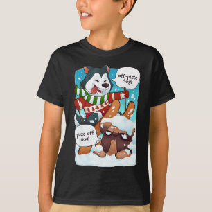 Funny Off Piste Dog Piste Off Funny Skiing Shirt H