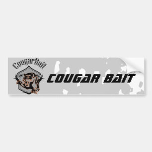 funny offensive novelty humour cougar bait bumper sticker