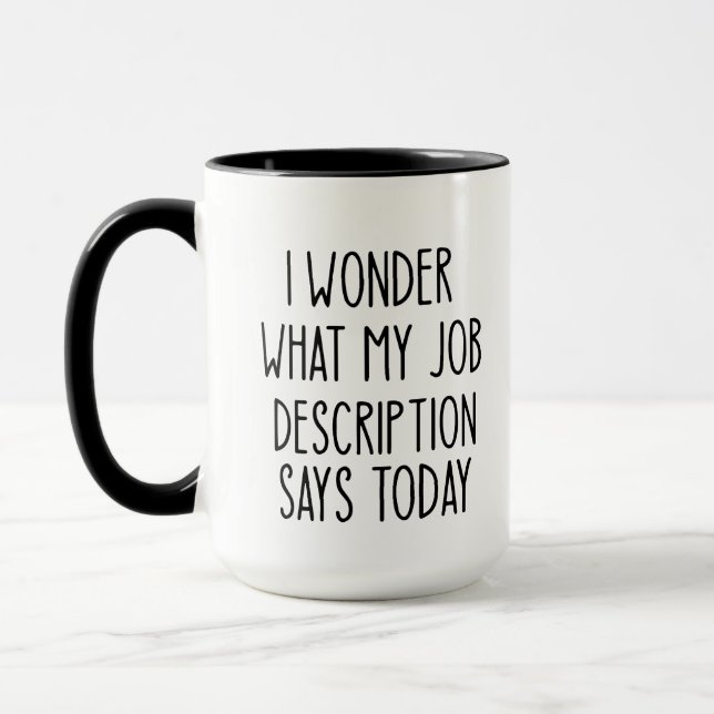 Funny Office Coworker Funny Gift  Mug (Left)