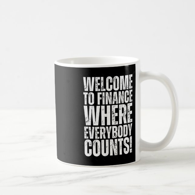 Funny Office Finance Sticker3  Coffee Mug (Right)