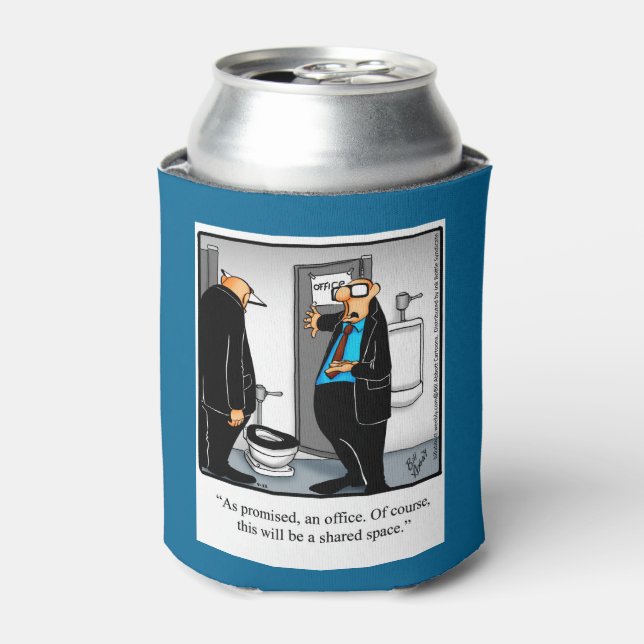 Funny Office Humour Can Cooler (Can Front)