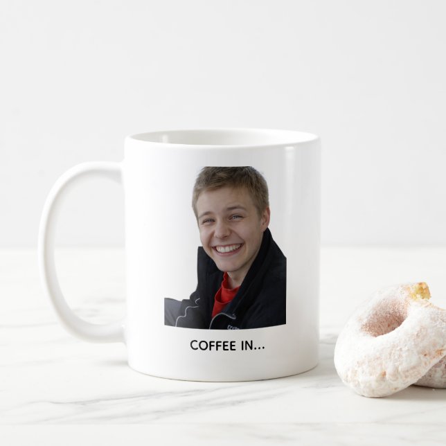 Funny Office Meme Productivity Coffee Mug Gift 2 (With Donut)