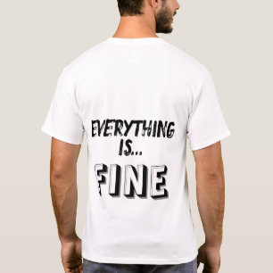 Funny Office Worker Cartoon – Everything is Fine