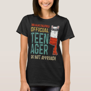 Funny Official Teenager 13th Birthday 13-Year-Old T-Shirt