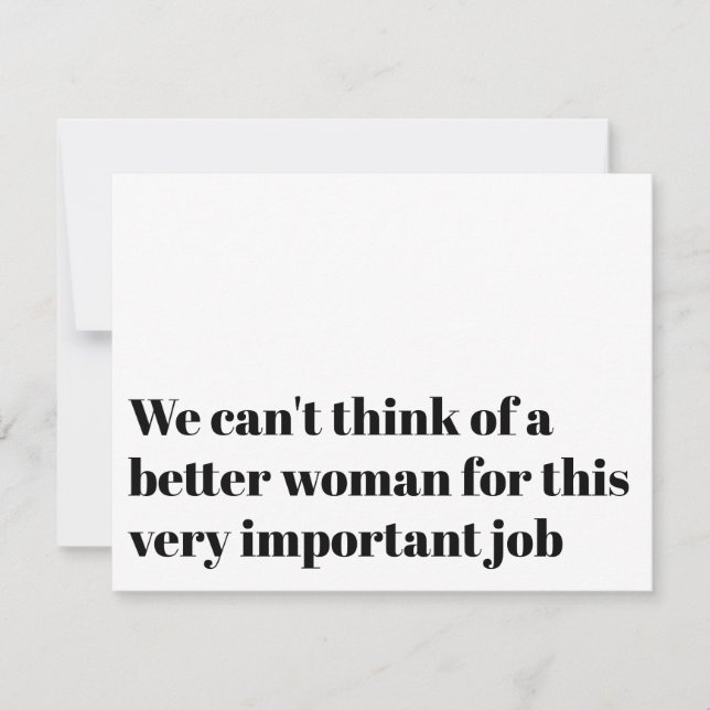 Funny Officiant Proposal Marry Us Invitation (Front)