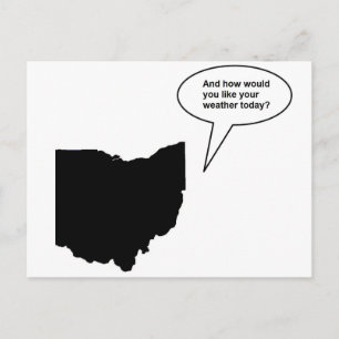 Funny Ohio Postcard