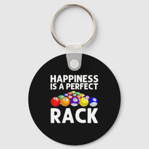 Funny Ol Design For Men Women Billiards Lover Ol P Key Ring